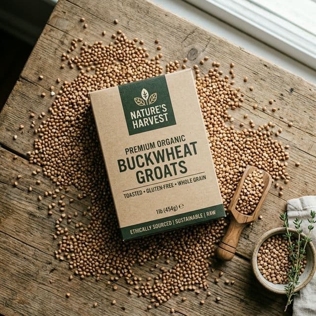 Organic Buckwheat Groats Export Pallet