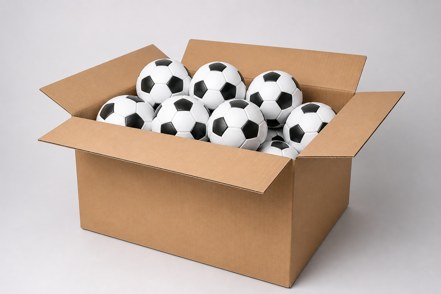 Soccer Ball Carton Pack