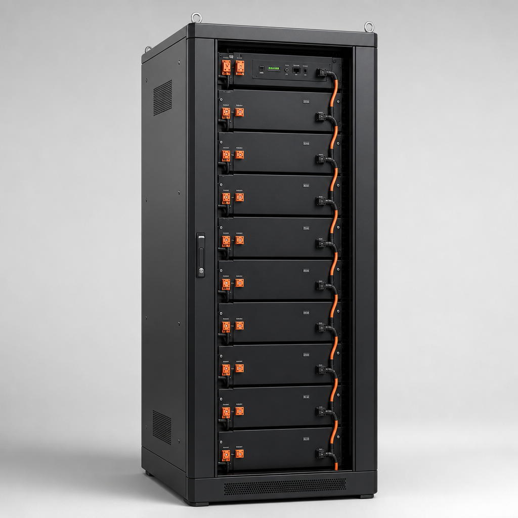 LiFePO4 Battery Cabinet Export Pallet